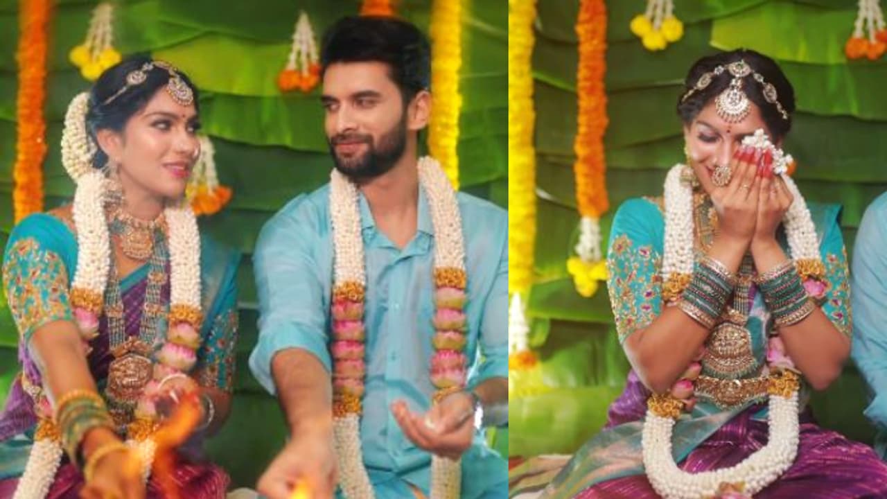 ഒന്നാം വിവാഹ വാര്‍ഷികത്തില്‍ തമിഴ് സ്റ്റൈലില്‍ വീണ്ടും 'വിവാഹം'; വേറിട്ട ഫോട്ടോഷൂട്ടുമായി സ്വാസിക