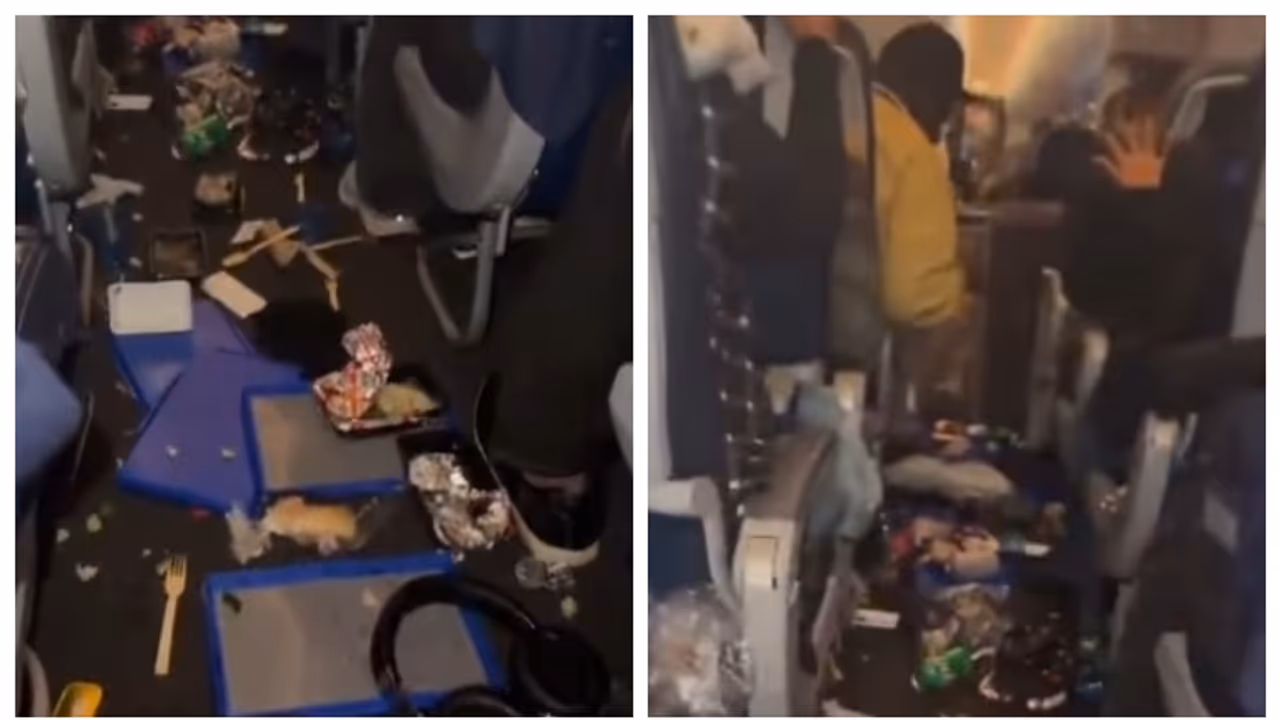 സാങ്കേതിക തകരാർ; യുണൈറ്റഡ് എയർലൈൻസ് വിമാനം ലാഗോസിൽ അടിയന്തരമായി ഇറക്കി, ആറ് പേർക്ക് പരിക്ക്, വീഡിയോ വൈറൽ 