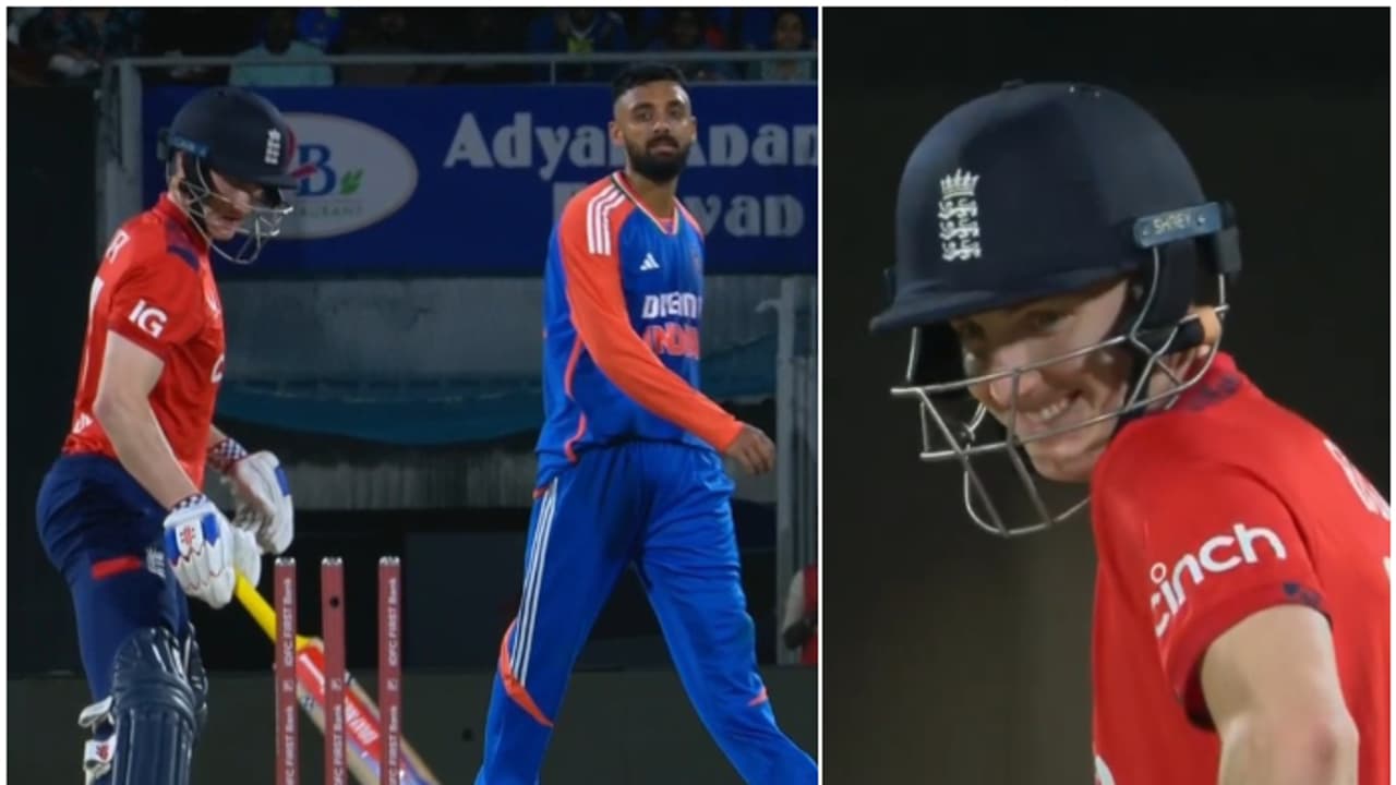 എവിടെ, പുകമഞ്ഞ് എവിടെ? ഹാരി ബ്രൂക്കിന്റെ വീമ്പ് പറച്ചിലിന് വരുണ് ചക്രവര്ത്തിയുടെ മറുപടി വീഡിയോ എവിടെ, പുകമഞ്ഞ് എവിടെ? ഹാരി ബ്രൂക്കിന്റെ വീമ്പ് പറച്ചിലിന് വരുണ് ചക്രവര്ത്തിയുടെ മറുപടി വീഡിയോ