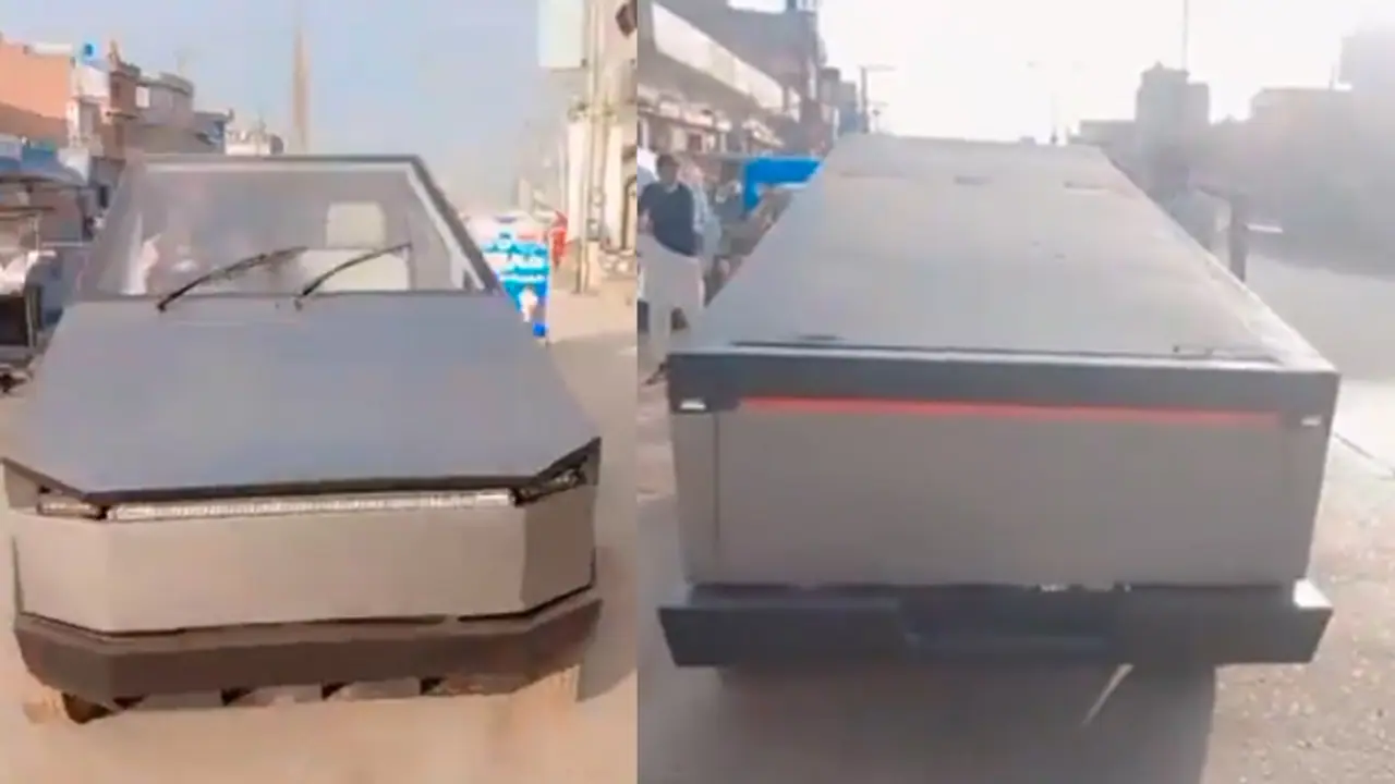 ‘ఎవడబ్బా సొత్తు కాదురా టాలెంటూ..’ పాత కారునే.. టెస్లా కారుగా మార్చేశాడుగా! ‘ఎవడబ్బా సొత్తు కాదురా టాలెంటూ..’ పాత కారునే.. టెస్లా కారుగా మార్చేశాడుగా!