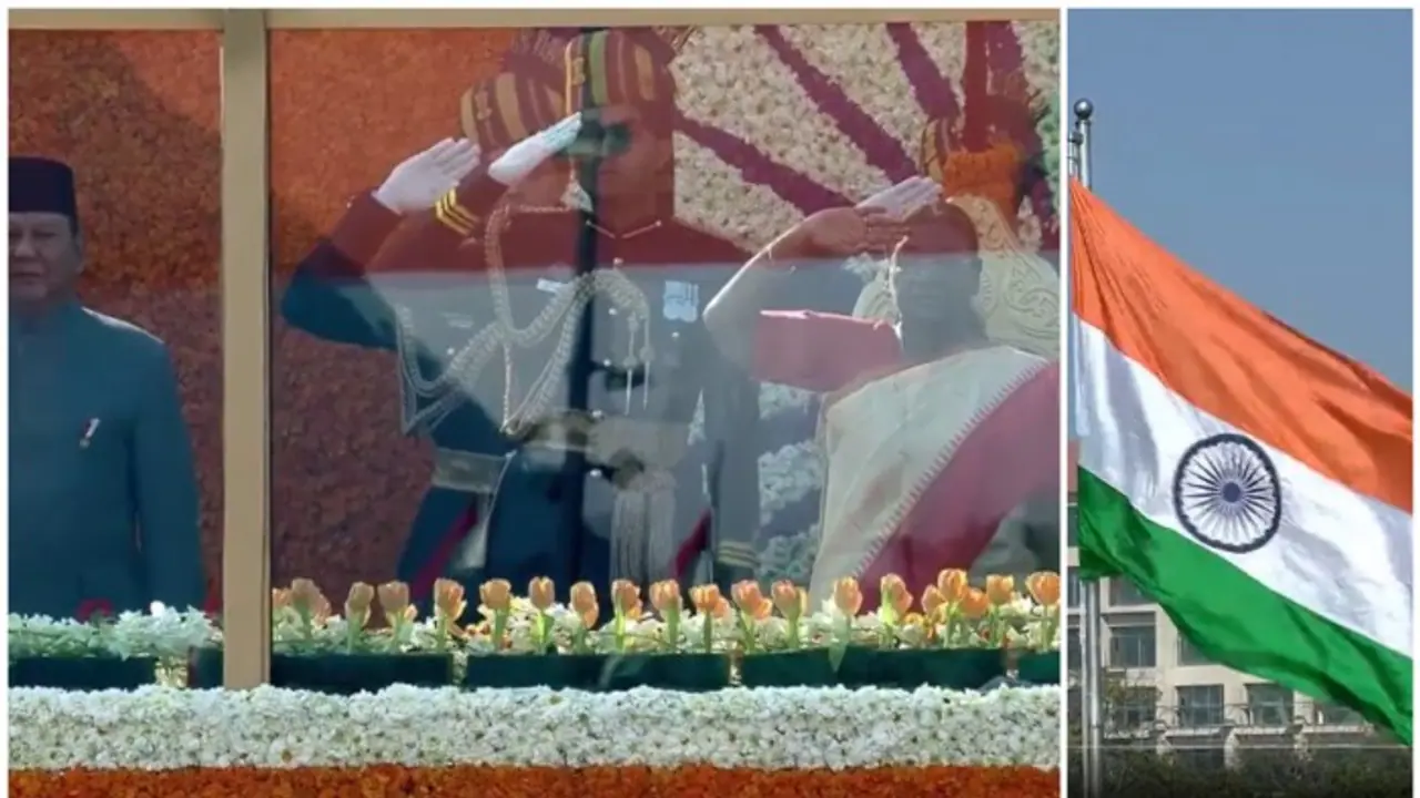 President Droupadi Murmu unfurls Tricolor on 76th Republic Day, national anthem, 21 gun salute follow (WATCH)