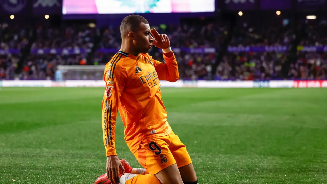 'I like this celebration': Vinicius Jr reacts to Mbappe's hat trick in Real Madrid's 3 0 win over Valladolid 'I like this celebration': Vinicius Jr reacts to Mbappe's hat trick in Real Madrid's 3 0 win over Valladolid
