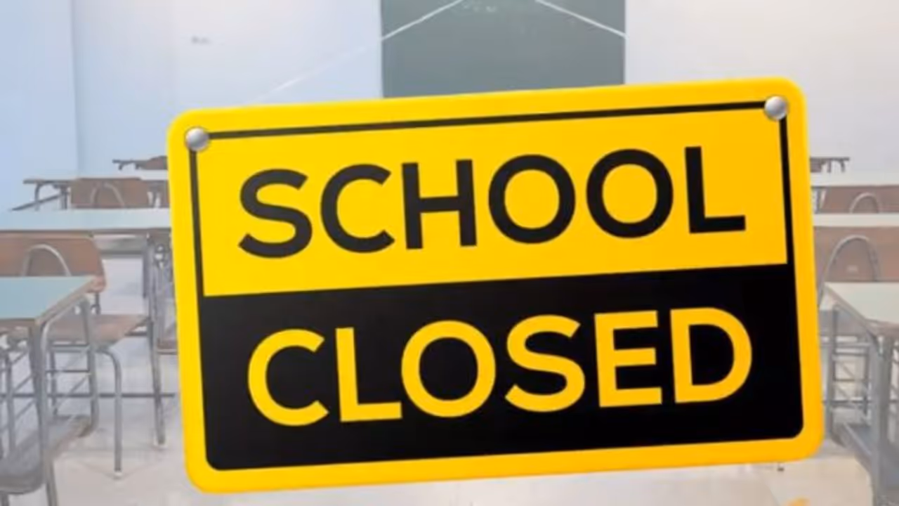 SCHOOL CLOSED IN FEBRUARY