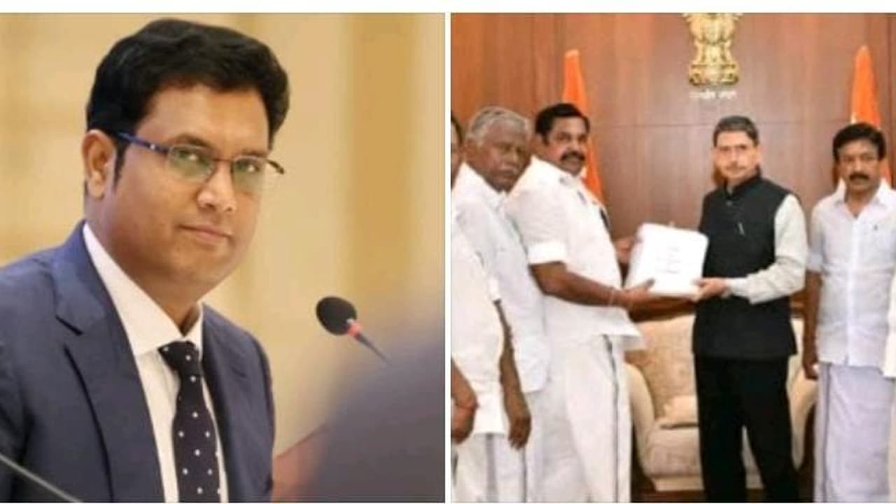 எங்கேயோ 'கிண்டி'த் தருவதை ஆளுநரும், எடப்பாடியும் மென்று கொண்டிருக்கிறார்கள் விளாசும் டிஆர்பி ராஜா எங்கேயோ 'கிண்டி'த் தருவதை ஆளுநரும், எடப்பாடியும் மென்று கொண்டிருக்கிறார்கள் விளாசும் டிஆர்பி ராஜா