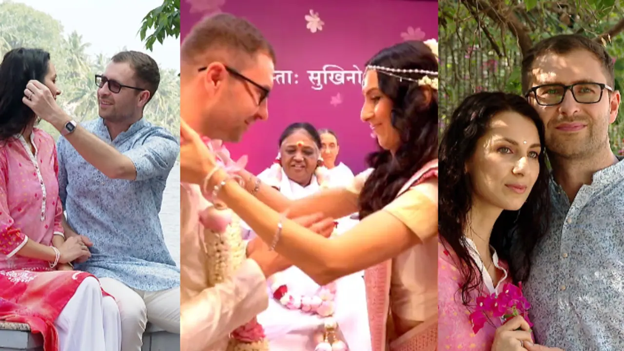 യുദ്ധം തുടരുന്ന റഷ്യയ്ക്കും യുക്രൈയ്നും ഇടയിൽ മൊട്ടിട്ട പ്രണയം, 6 വർഷം! സാഷയ്ക്കും ഒള്യക്കും കേരളത്തിൽ വിവാഹം യുദ്ധം തുടരുന്ന റഷ്യയ്ക്കും യുക്രൈയ്നും ഇടയിൽ മൊട്ടിട്ട പ്രണയം, 6 വർഷം! സാഷയ്ക്കും ഒള്യക്കും കേരളത്തിൽ വിവാഹം