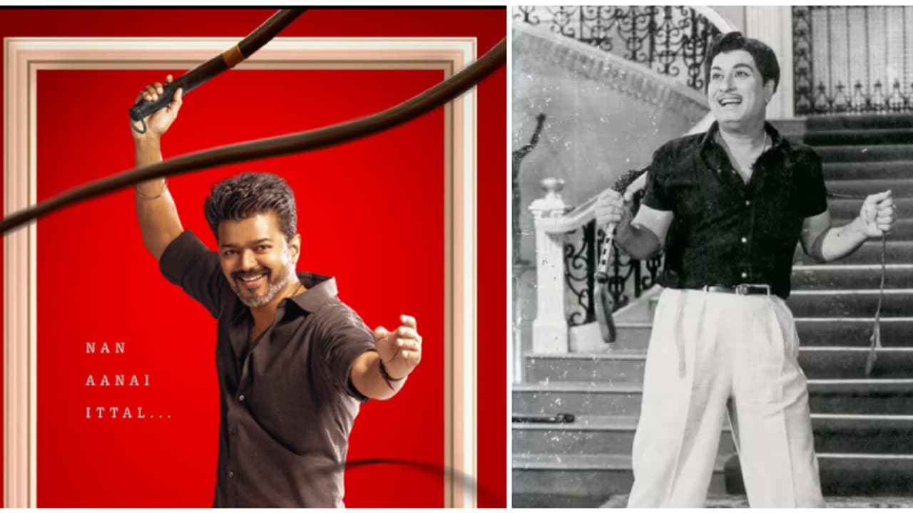 'ജനനായകന്‍, രണ്ടാം എംജിആര്‍ ആകുന്നോ വിജയ്': വന്‍ ചര്‍ച്ചയായി ഫസ്റ്റ്, സെക്കന്‍റ് ലുക്ക് പോസ്റ്ററുകള്‍