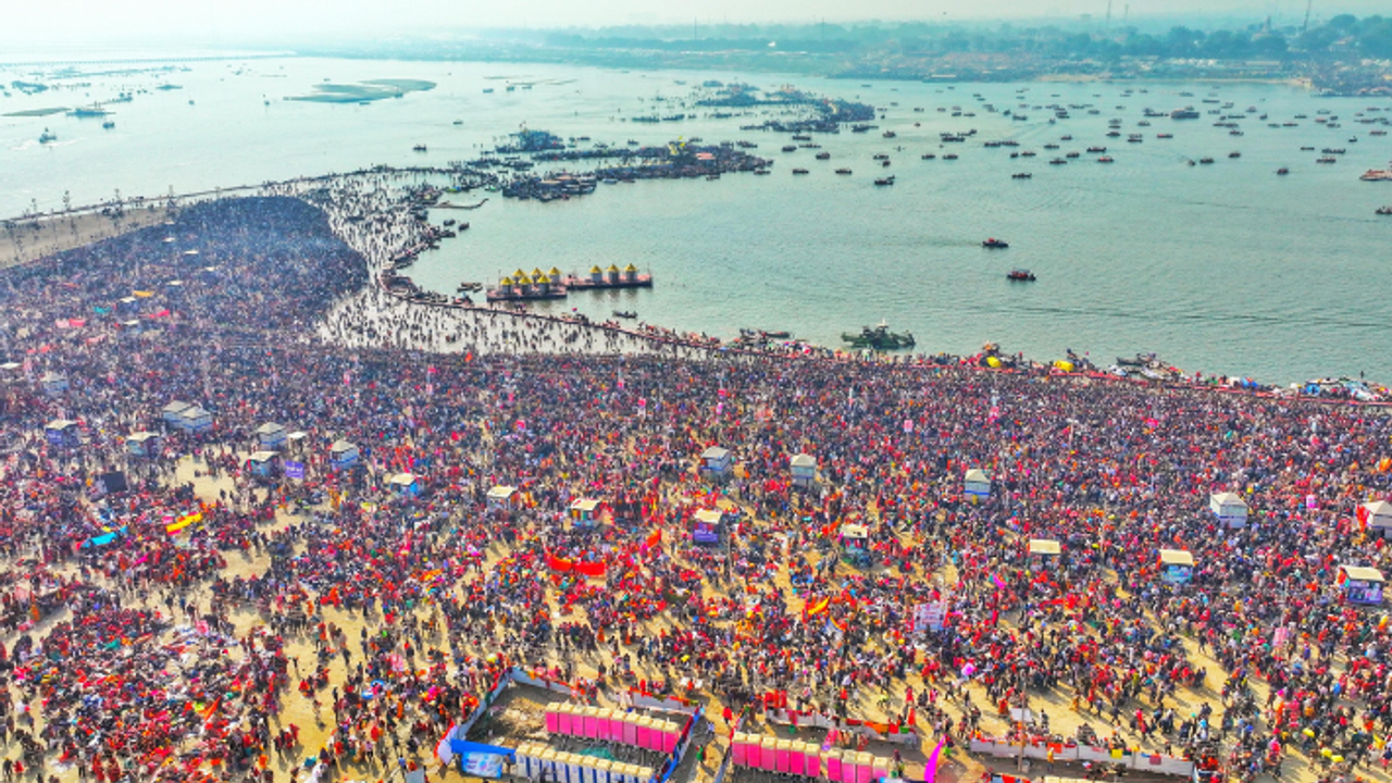 Crowd In Mahakumbh Before mauni amawasya