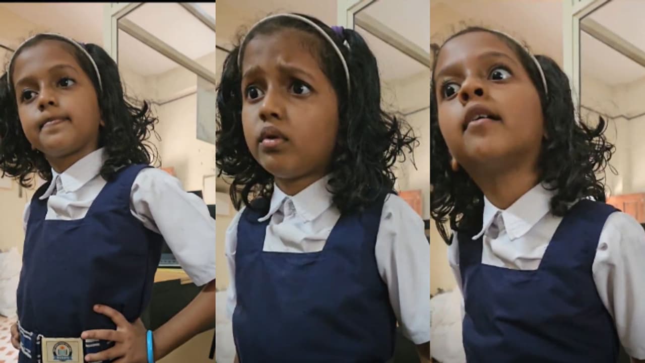 'ഓൻ എന്‍റെ കാലിമ്മേൽ കസേരയിട്ടേന്, ഞാൻ ഓനെ അടിച്ച്!'; രണ്ടാം ക്ലാസുകാരിയുടെ വൈറല്‍ പരാതി