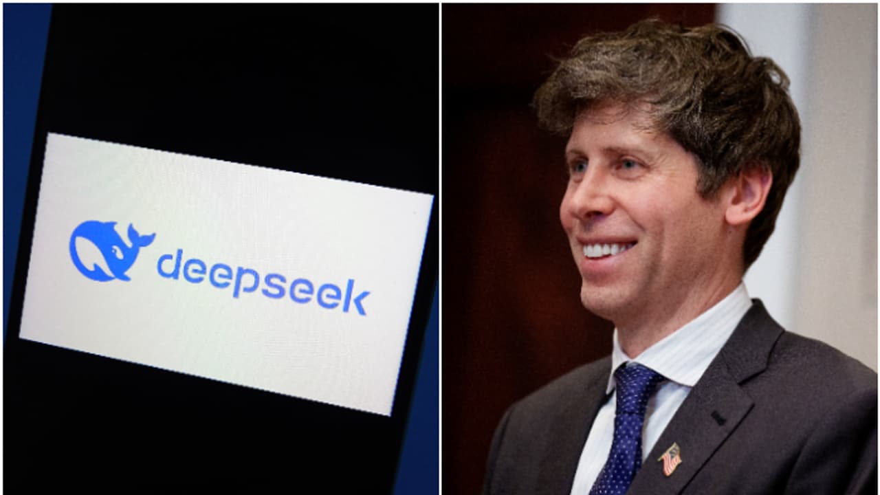 'സംഭവം കൊള്ളാം, പുതിയ എതിരാളികളുണ്ടാകുന്നത് നല്ലതാണ്'; ഡീപ്സീക്കിനെ പ്രശംസിച്ച് ഓപ്പൺ എഐ സിഇഒ 'സംഭവം കൊള്ളാം, പുതിയ എതിരാളികളുണ്ടാകുന്നത് നല്ലതാണ്'; ഡീപ്സീക്കിനെ പ്രശംസിച്ച് ഓപ്പൺ എഐ സിഇഒ