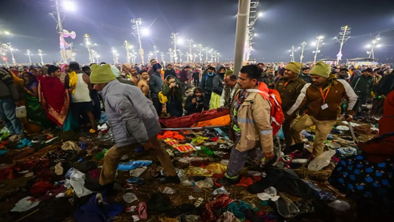 30 people dead, 60 injured in massive Maha Kumbh stampede, confirms DIG