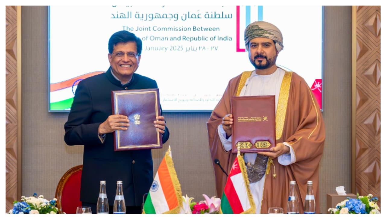 ഇന്ത്യ ഒമാൻ വ്യാപാര ബന്ധം ശക്തിപ്പെടുത്തും