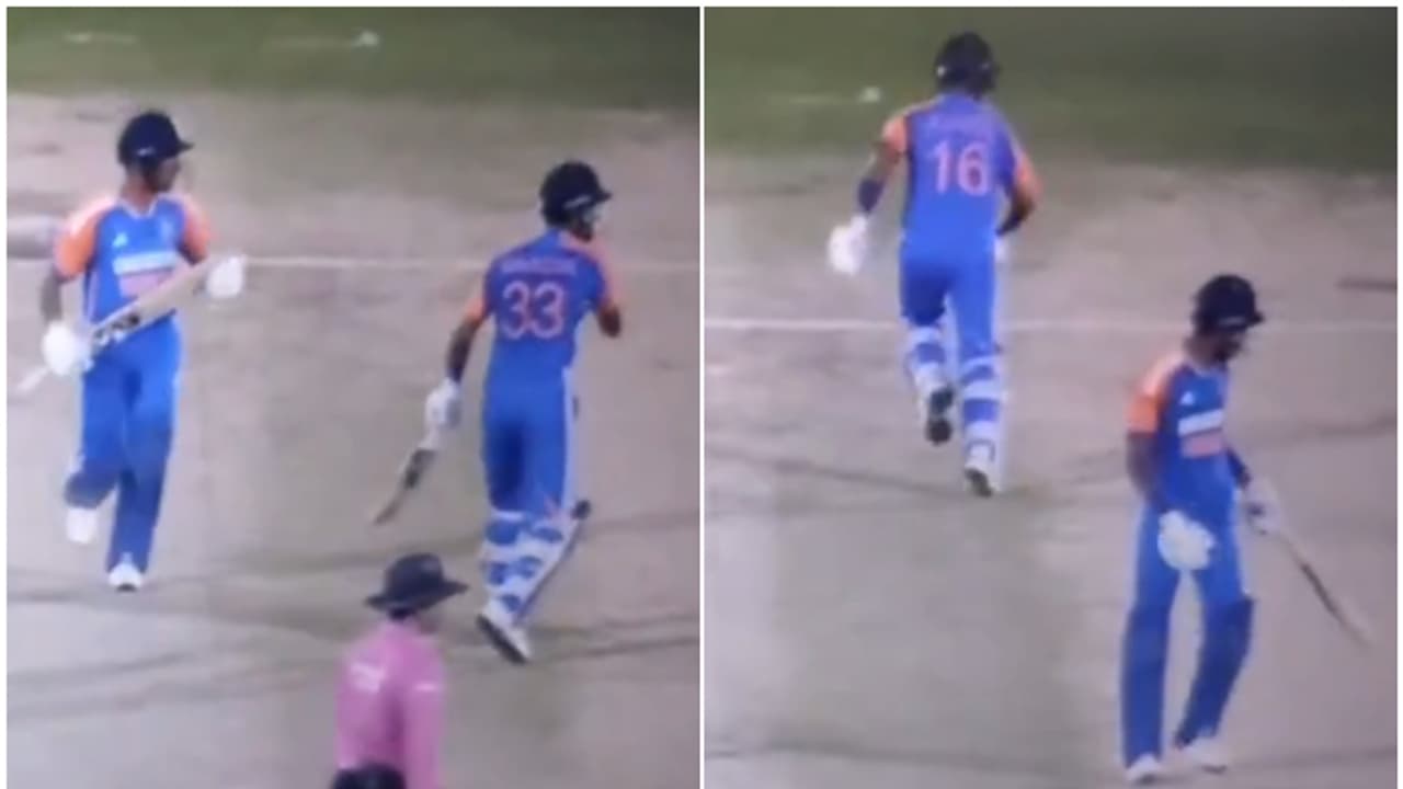 'നിന്ന് തുഴഞ്ഞതും പോരാ, സിംഗിളും ഓടിയില്ല'! ഹാര്ദിക്, ധോണിയാവാന് ശ്രമിച്ച് തോല്പ്പിച്ചെന്ന് സോഷ്യല് മീഡിയ 'നിന്ന് തുഴഞ്ഞതും പോരാ, സിംഗിളും ഓടിയില്ല'! ഹാര്ദിക്, ധോണിയാവാന് ശ്രമിച്ച് തോല്പ്പിച്ചെന്ന് സോഷ്യല് മീഡിയ