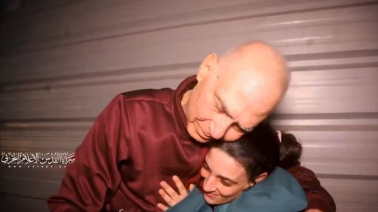 Gaza ceasefire deal: Islamic Jihad releases video of Israeli hostages hugging, smiling before freedom (WATCH)