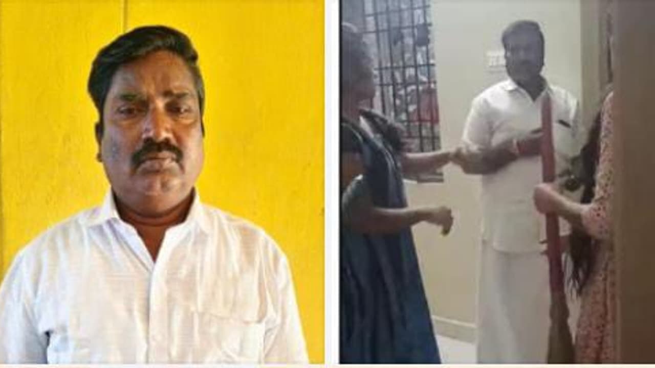 பாலியல் தொல்லை ; அதிமுக நிர்வாகிக்கு துடைப்பத்தால் அடி.! கைது செய்த போலீஸ் கட்சியை விட்டு தூக்கிய இபிஎஸ்