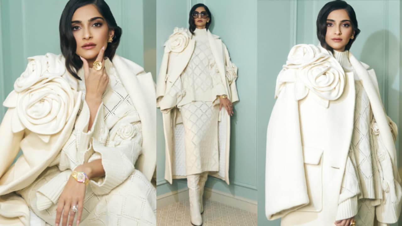 ഓവര്‍സൈസ്ഡ് ബ്ലേസറില്‍ സ്റ്റൈലിഷ് ലുക്കില്‍ സോനം കപൂര്‍; ചിത്രങ്ങള്‍ വൈറല്‍ 