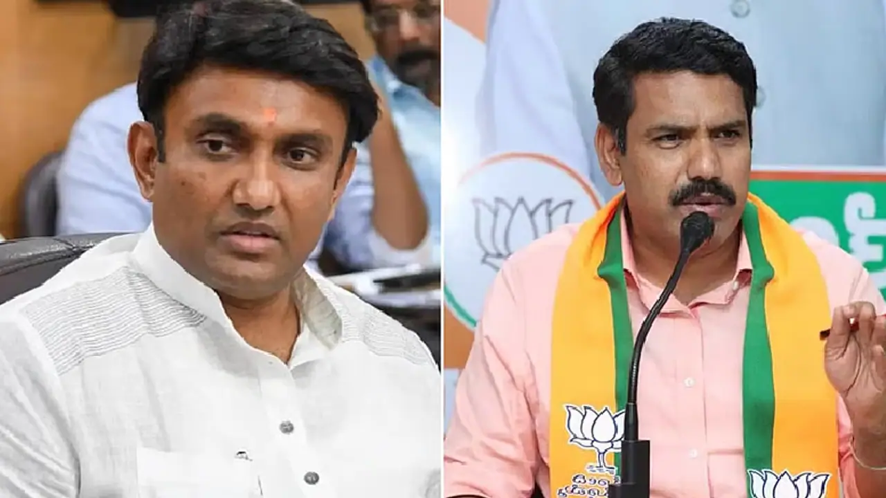 ಯುದ್ಧ ಮಾಡಲು ಅಧ್ಯಕ್ಷನಾಗಿಲ್ಲ, ಹಗುರವಾಗಿ ಮಾತನಾಡಬೇಡಿ: ಸುಧಾಕರ್ಗೆ ವಿಜಯೇಂದ್ರ ತಿರುಗೇಟು ಯುದ್ಧ ಮಾಡಲು ಅಧ್ಯಕ್ಷನಾಗಿಲ್ಲ, ಹಗುರವಾಗಿ ಮಾತನಾಡಬೇಡಿ: ಸುಧಾಕರ್ಗೆ ವಿಜಯೇಂದ್ರ ತಿರುಗೇಟು