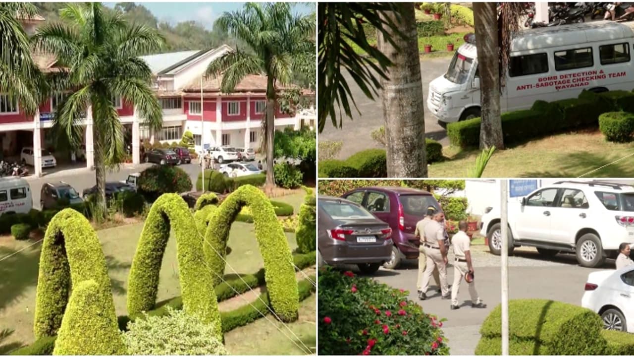വയനാട് പൂക്കോട് വെറ്റിനറി കോളേജിൽ ബോംബ് ഭീഷണി; സന്ദേശമെത്തിയത് നിവേദിത എന്ന പേരില് വയനാട് പൂക്കോട് വെറ്റിനറി കോളേജിൽ ബോംബ് ഭീഷണി; സന്ദേശമെത്തിയത് നിവേദിത എന്ന പേരില്