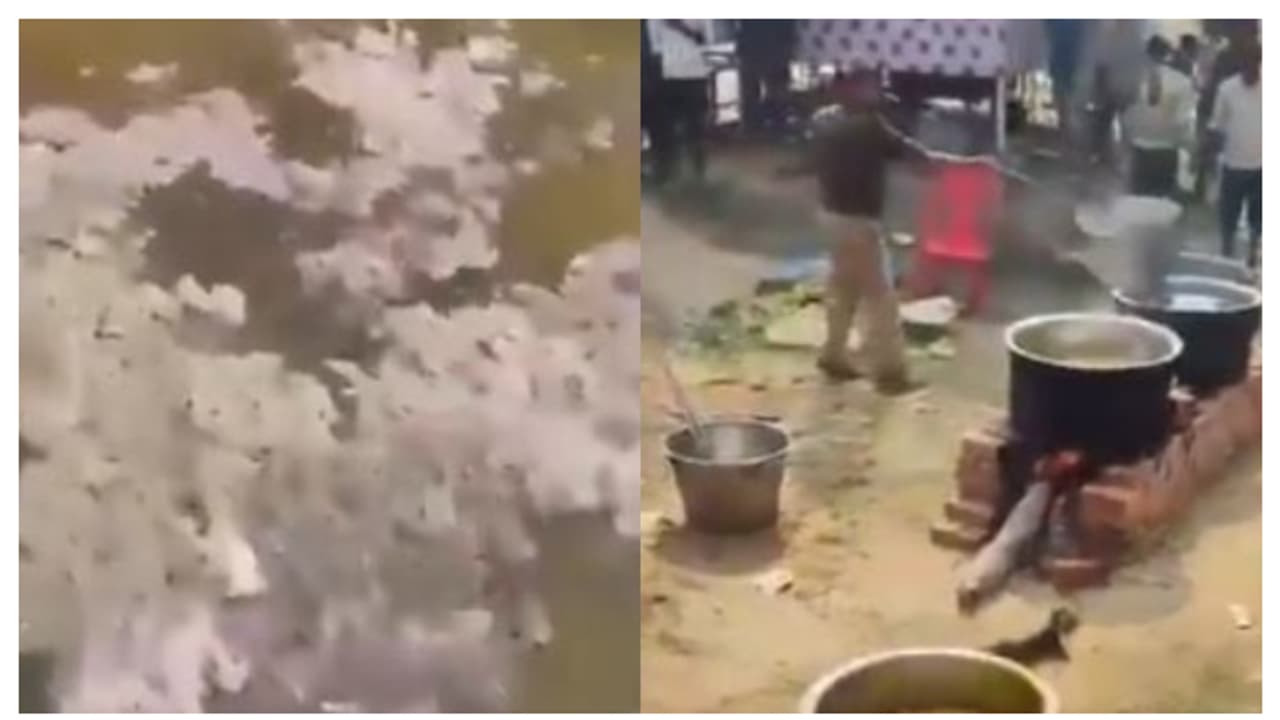 കുംഭമേളയിലെ സമൂഹ വിരുന്നിൽ ഭസ്മം കലർത്തി, പൊലീസുകാരന് സസ്പെൻഷൻ കുംഭമേളയിലെ സമൂഹ വിരുന്നിൽ ഭസ്മം കലർത്തി, പൊലീസുകാരന് സസ്പെൻഷൻ