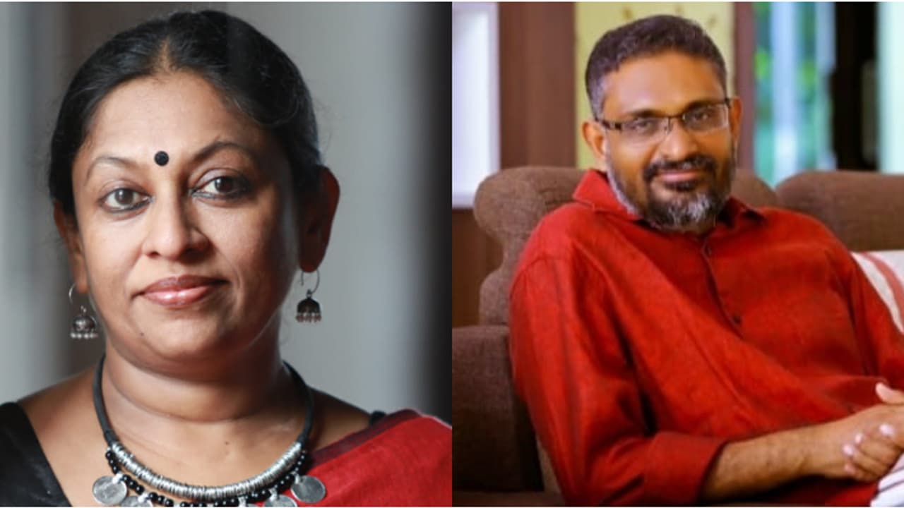 കെ ആർ മീര പറഞ്ഞത് ശുദ്ധ അസംബന്ധമെന്ന് ബെന്യാമിൻ, അതേ ഭാഷയിൽ മറുപടിയെന്ന് മീര; എഴുത്തുകാർ തമ്മിൽ വാക്പോര് കെ ആർ മീര പറഞ്ഞത് ശുദ്ധ അസംബന്ധമെന്ന് ബെന്യാമിൻ, അതേ ഭാഷയിൽ മറുപടിയെന്ന് മീര; എഴുത്തുകാർ തമ്മിൽ വാക്പോര്