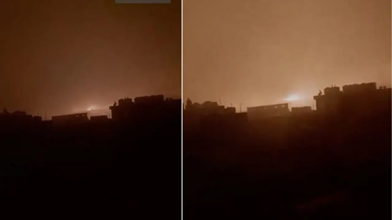 Ghaziabad: Explosions erupt as truck carrying gas cylinders catches fire, no casualties (WATCH) Ghaziabad: Explosions erupt as truck carrying gas cylinders catches fire, no casualties (WATCH)