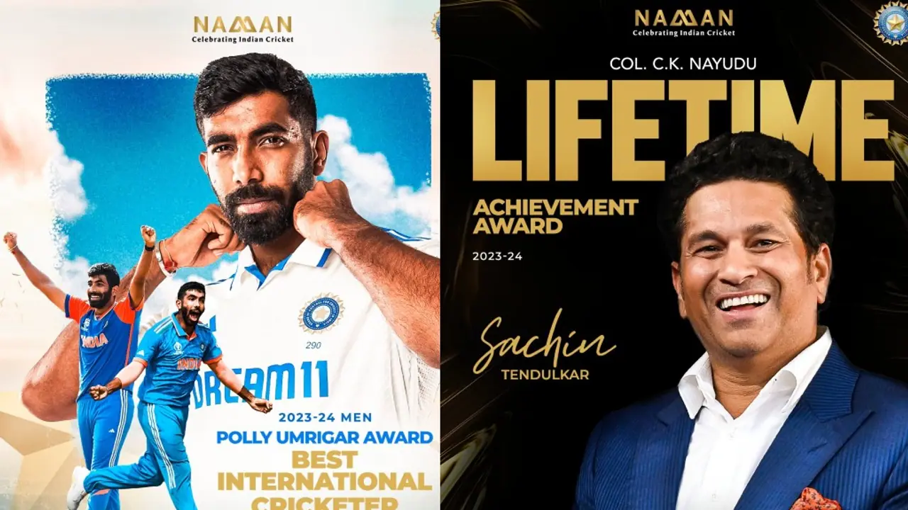 சச்சின், பும்ரா, அஸ்வினுக்கு விருதுகள்; பிசிசிஐ விருது பெற்றவர்கள் முழு லிஸ்ட் இதோ! 