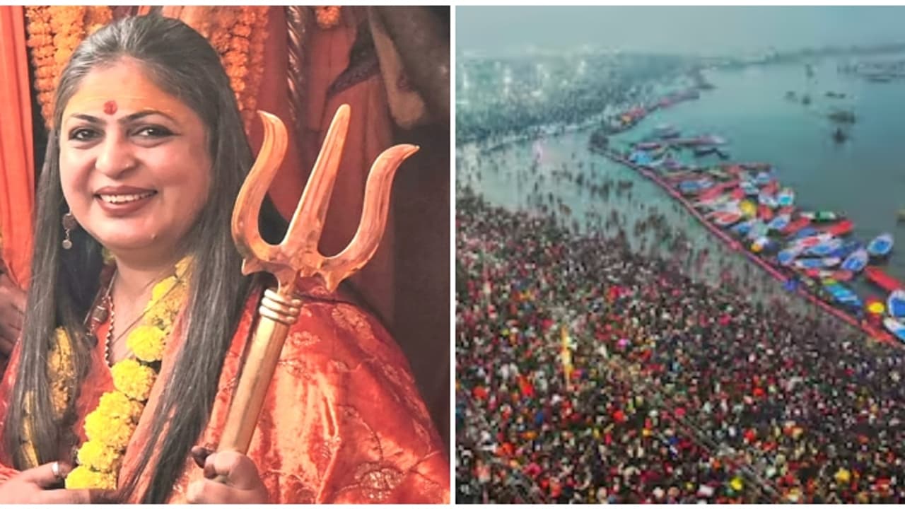 കോടികളുടെ പെർഫ്യൂം വ്യവസായം ഉപേക്ഷിച്ച് ആത്മീയതയിലേക്ക്; മഹാ കുംഭമേളയിൽ പങ്കെടുത്ത് സ്വാമി അനന്ത ഗിരി