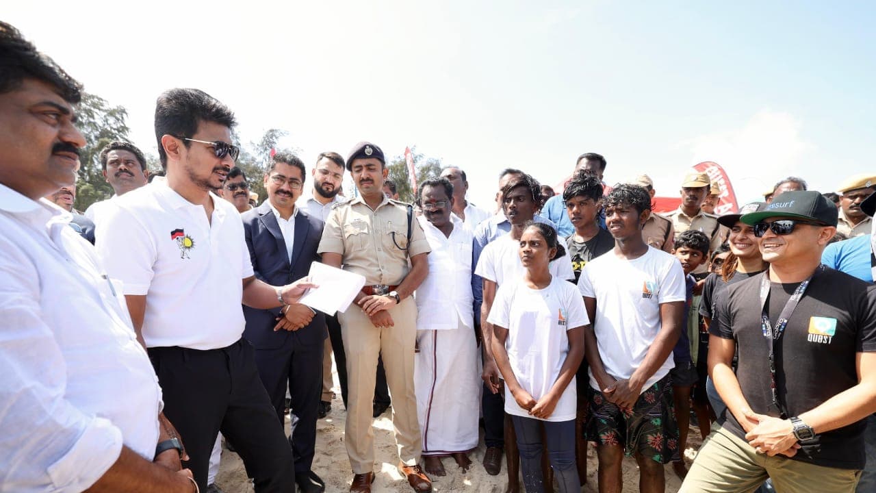 நீர் விளையாட்டு அகாடமி பயிற்சி மையம் எப்போது தொடங்கும்.? உதயநிதி லேட்டஸ்ட் அப்டேட்