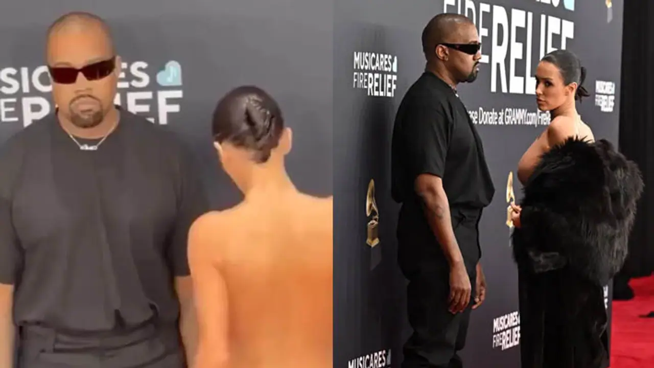 grammy 2025 kanye west wife bianca censori
