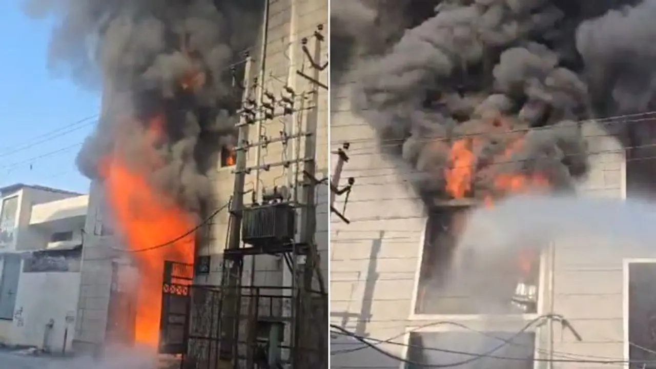 Delhi: Fire breaks out at factory in Bawana area under DSIIDC; No casualties reported (WATCH)