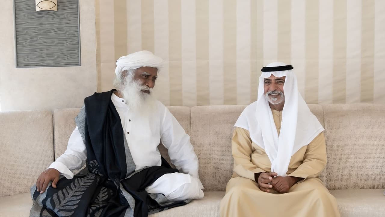 சத்குருவின் முயற்சிகள் அமைதியை ஊக்குவிக்கின்றன ஐக்கிய அரபு அமீரக அமைச்சர் பாராட்டு! சத்குருவின் முயற்சிகள் அமைதியை ஊக்குவிக்கின்றன ஐக்கிய அரபு அமீரக அமைச்சர் பாராட்டு!