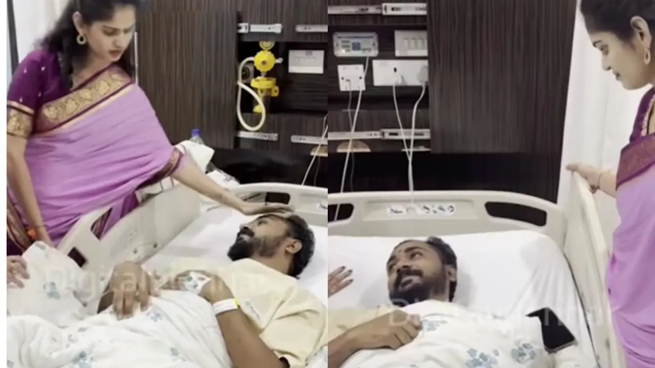 ಆಸ್ಪತ್ರೆಗೆ ದಾಖಲಾಗಿರೋ ಗೋಲ್ಡ್ ಸುರೇಶ್ ತಲೆ ಸವರಿ ಧೈರ್ಯ ಹೇಳಿದ ಚೈತ್ರಾ ಕುಂದಾಪುರ ಆಸ್ಪತ್ರೆಗೆ ದಾಖಲಾಗಿರೋ ಗೋಲ್ಡ್ ಸುರೇಶ್ ತಲೆ ಸವರಿ ಧೈರ್ಯ ಹೇಳಿದ ಚೈತ್ರಾ ಕುಂದಾಪುರ