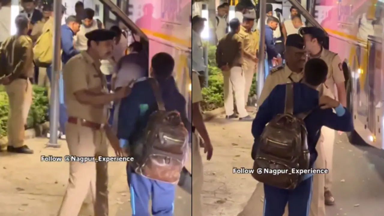 ಭಾರತ ತಂಡದ ಸಿಬ್ಬಂದಿ ರಘುರನ್ನು ಅಭಿಮಾನಿ ಅನ್ಕೊಂಡು ತಡೆದ ಪೊಲೀಸ್‌! ವಿಡಿಯೋ ವೈರಲ್