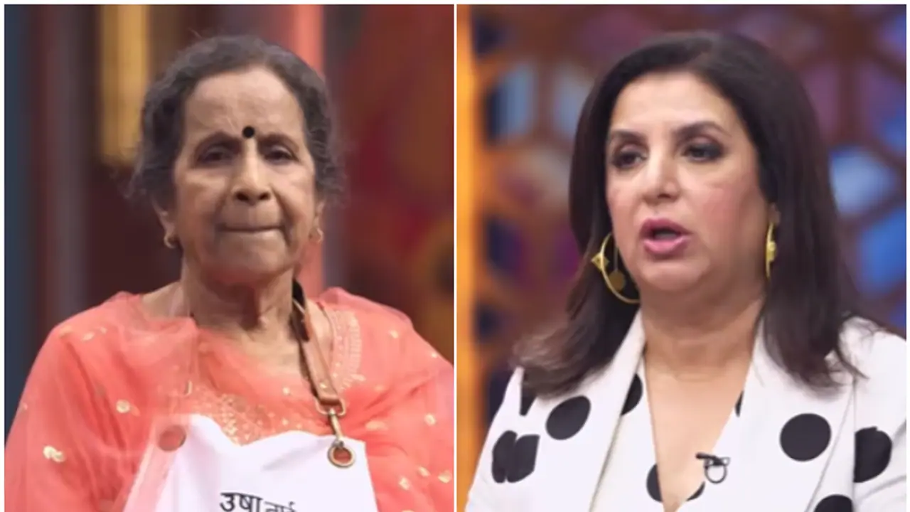 Celebrity MasterChef: Farah Khan and judges refuse to taste Usha Nadkarni's dish; Here's why Celebrity MasterChef: Farah Khan and judges refuse to taste Usha Nadkarni's dish; Here's why
