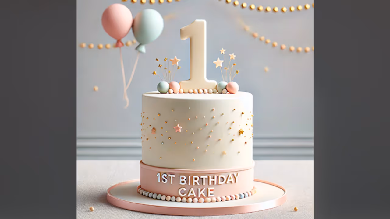 1st Birthday Cake Designs That Are Absolutely Adorable