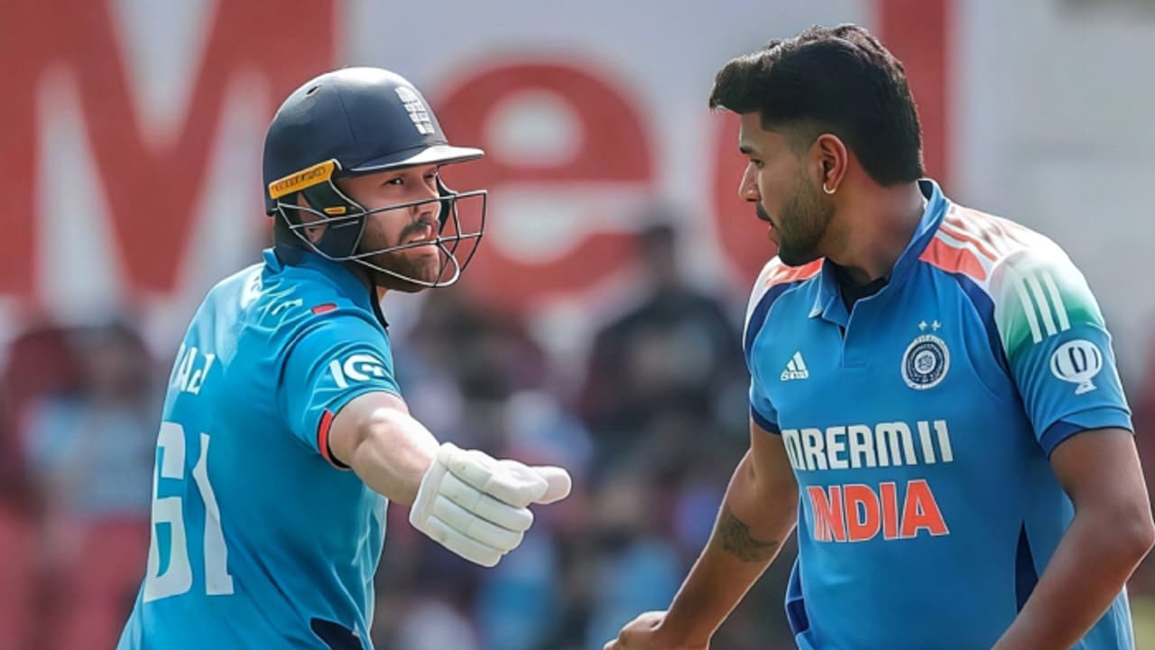 അരങ്ങേറ്റ മത്സരത്തിൽ ഒരു ദയയുമില്ലാതെ അടിച്ചുപറത്തി മുന് സഹതാരം; ഹര്ഷിത് റാണക്ക് നാണക്കേടിന്റെ റെക്കോര്ഡ് അരങ്ങേറ്റ മത്സരത്തിൽ ഒരു ദയയുമില്ലാതെ അടിച്ചുപറത്തി മുന് സഹതാരം; ഹര്ഷിത് റാണക്ക് നാണക്കേടിന്റെ റെക്കോര്ഡ്