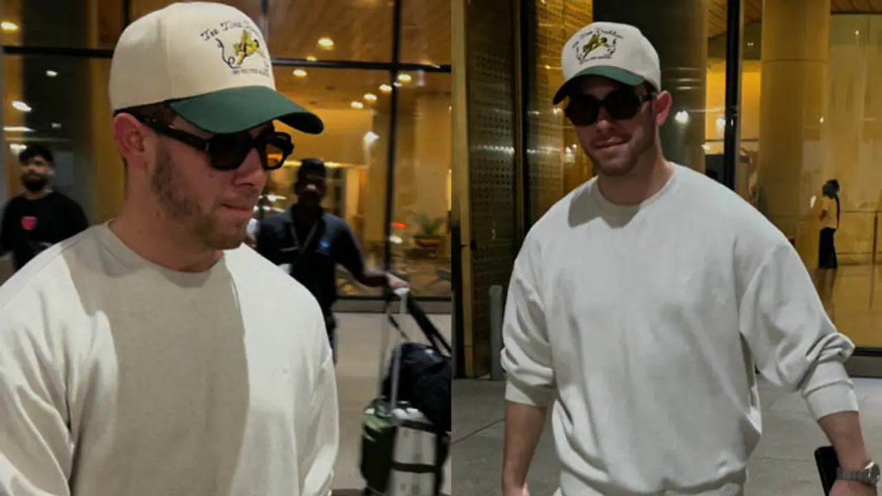 nick jonas arrive mumbai to attend brother in law wedding