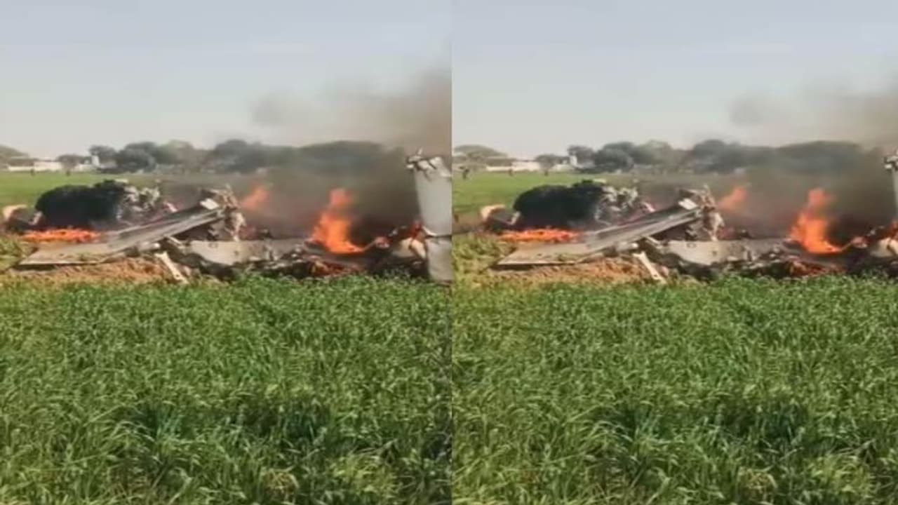 Madhya Pradesh: Indian Air Force's Mirage 2000 fighter jet crashes near Shivpuri, pilots safe