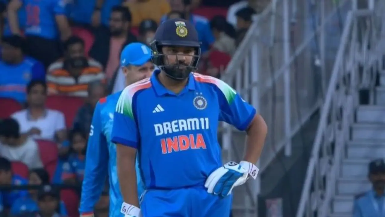 ‘Only PR is delivering results’: Netizens slam Rohit Sharma over his 2 run dismissal in IND vs ENG 1st ODI ‘Only PR is delivering results’: Netizens slam Rohit Sharma over his 2 run dismissal in IND vs ENG 1st ODI