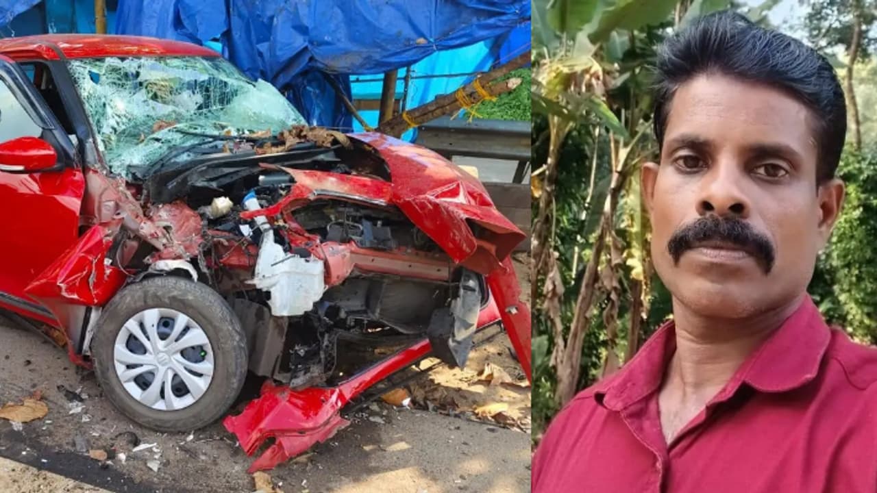 ഉത്സവത്തിനായി ലൈറ്റുകളിട്ടുകൊണ്ടിരുന്നയാളെ ഇടിച്ചു തെറിപ്പിച്ച് കാർ, വെള്ളനാട് 42 കാരന് ദാരുണാന്ത്യം
