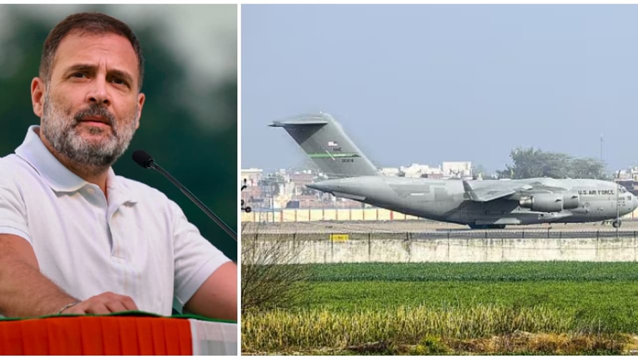 മനുഷ്യത്വ രഹിത നാടുകടത്തൽ: രാജ്യവ്യാപക പ്രതിഷേധത്തിന് കോൺഗ്രസ്, 'മന്ത്രിയുടെ ന്യായീകരണം അംഗീകരിക്കില്ല' മനുഷ്യത്വ രഹിത നാടുകടത്തൽ: രാജ്യവ്യാപക പ്രതിഷേധത്തിന് കോൺഗ്രസ്, 'മന്ത്രിയുടെ ന്യായീകരണം അംഗീകരിക്കില്ല'