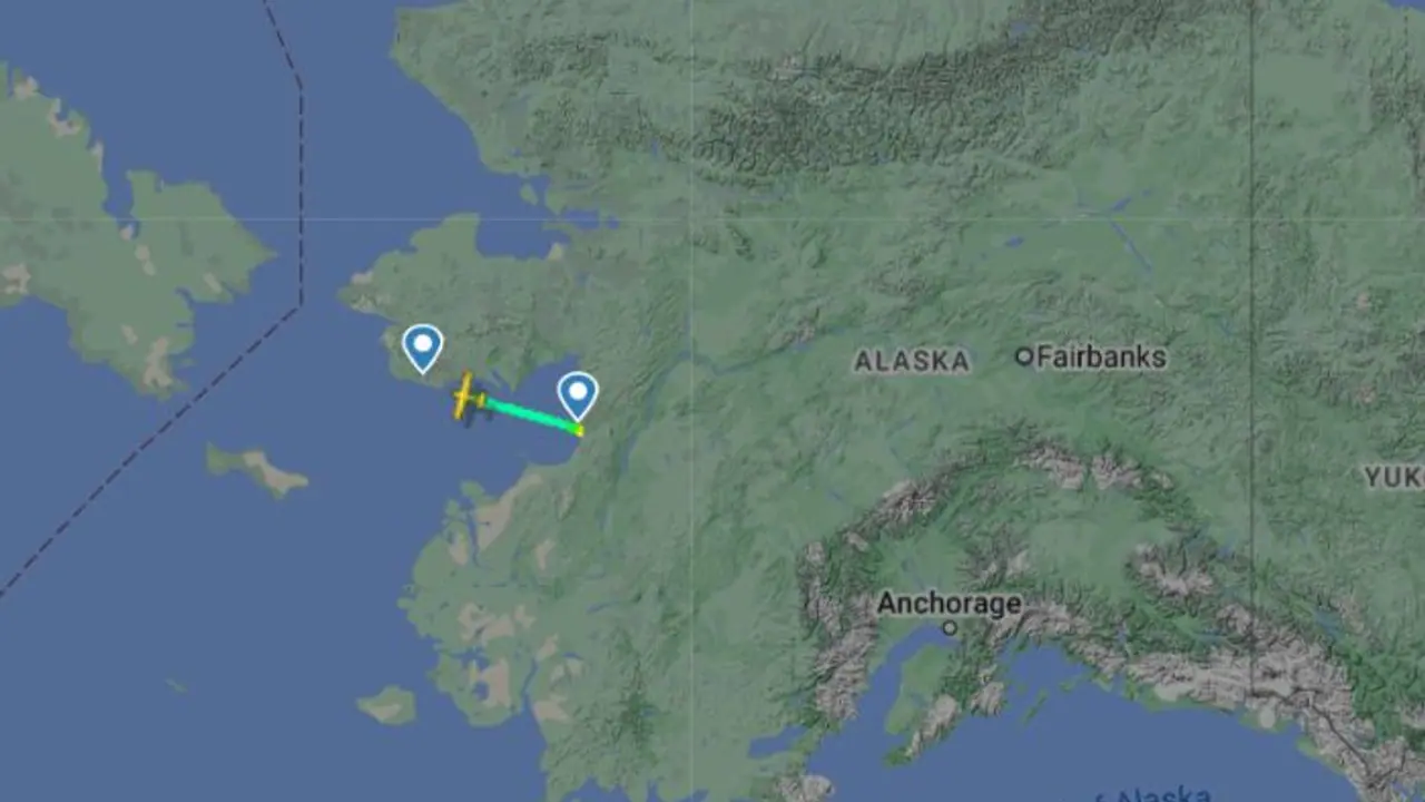 Bering Air flight, carrying 10, goes missing near Alaska's Nome; Search ops begin