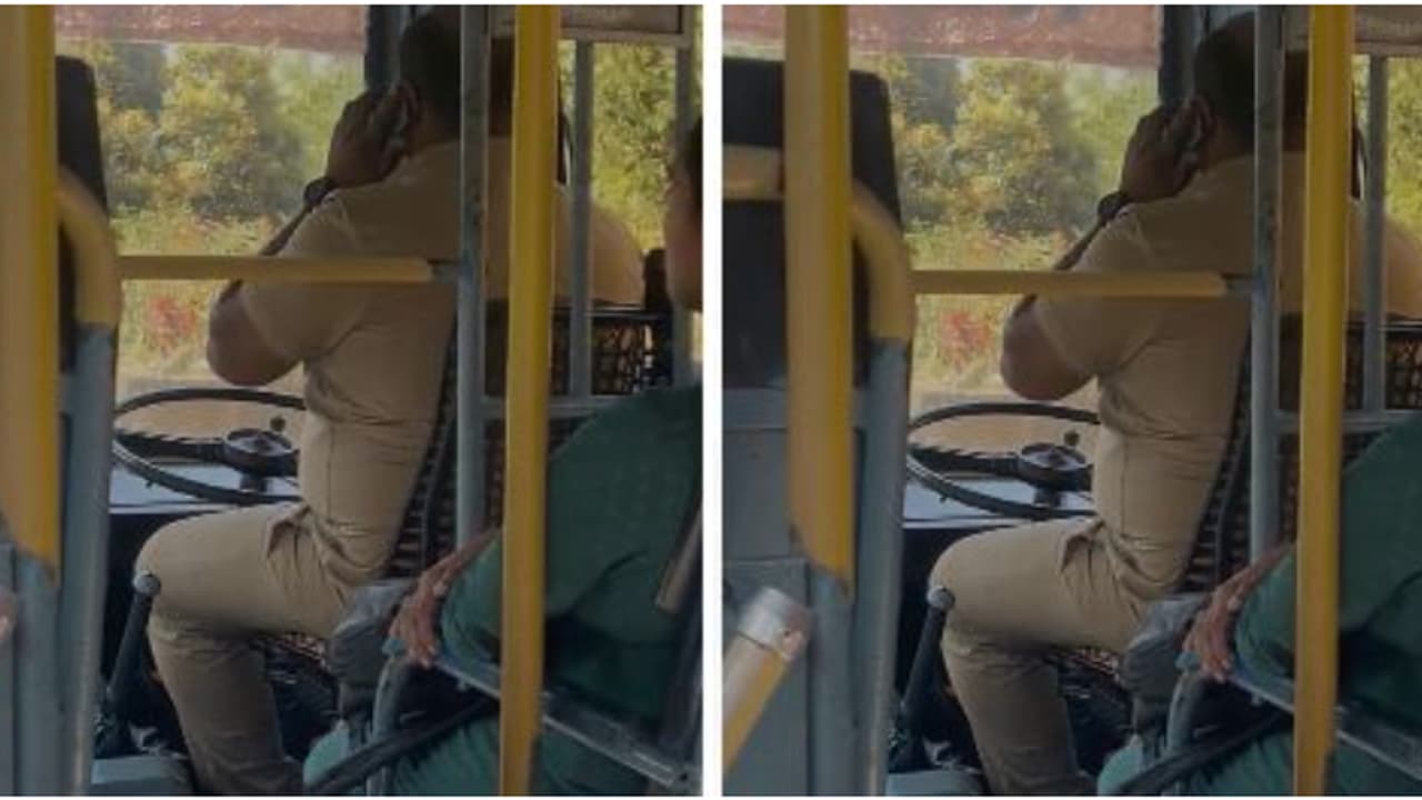 ഡ്രൈവർ മൊബൈൽ ഉപയോഗിച്ചെന്ന് കണ്ടക്ടറുടെ മൊഴി; ഡ്രൈവിങ്ങിനിടെ ഫോൺ ഉപയോഗിച്ച കെഎസ്ആർടിസി ഡ്രൈവർക്ക് സസ്പെൻഷൻ