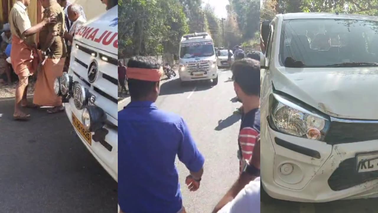 പാലക്കാട് സ്ത്രീ തൊഴിലാളികള്‍ക്കിടയിലേക്ക് കാര്‍ പാഞ്ഞുകയറി അപകടം; 10 പേര്‍ക്ക് പരിക്ക്, 3 പേരുടെ നില ഗുരുതരം