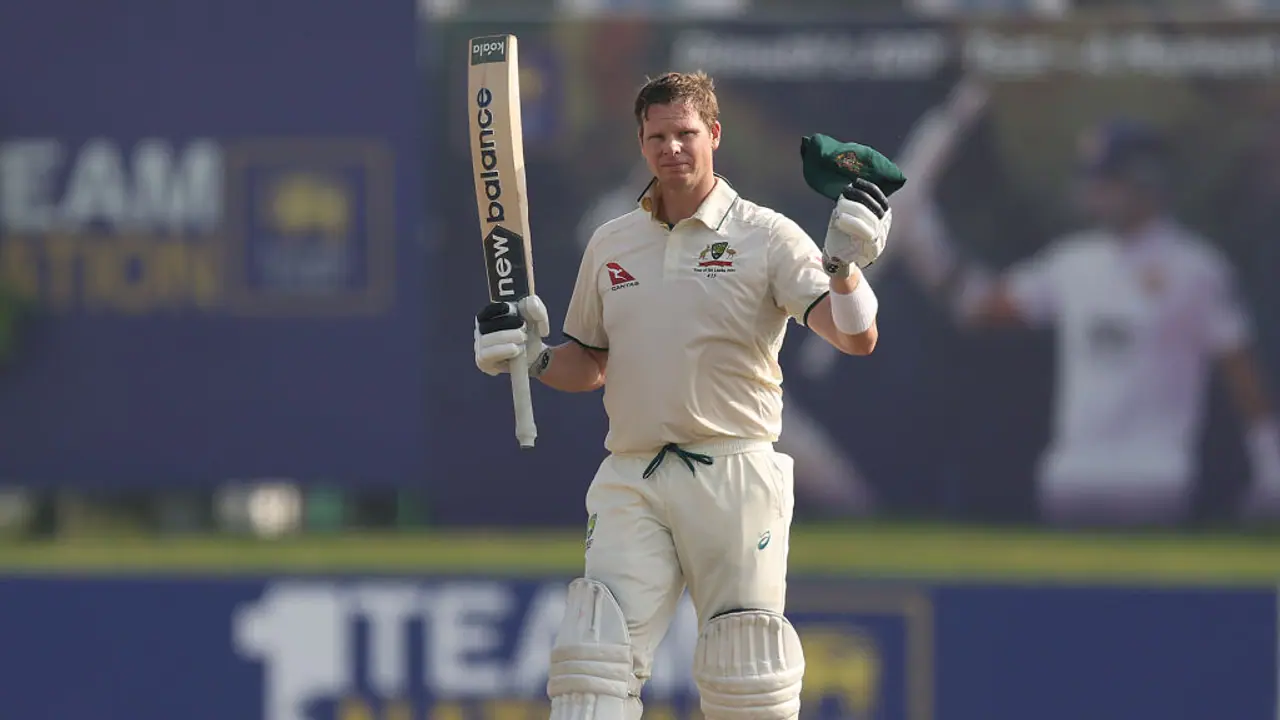 SL vs AUS: Steve Smith equals Rahul Dravid and Joe Root's tally after completing 36th Test century (WATCH) SL vs AUS: Steve Smith equals Rahul Dravid and Joe Root's tally after completing 36th Test century (WATCH)