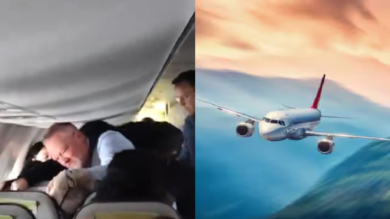 ഞെട്ടിത്തരിച്ച് യാത്രക്കാർ! സഹയാത്രികയുടെ മുടിക്ക് കുത്തിപ്പിടിച്ചു, കൈമുട്ടു കൊണ്ട് ഇടിച്ച് ക്രൂ അംഗം; വീഡിയോ ഞെട്ടിത്തരിച്ച് യാത്രക്കാർ! സഹയാത്രികയുടെ മുടിക്ക് കുത്തിപ്പിടിച്ചു, കൈമുട്ടു കൊണ്ട് ഇടിച്ച് ക്രൂ അംഗം; വീഡിയോ