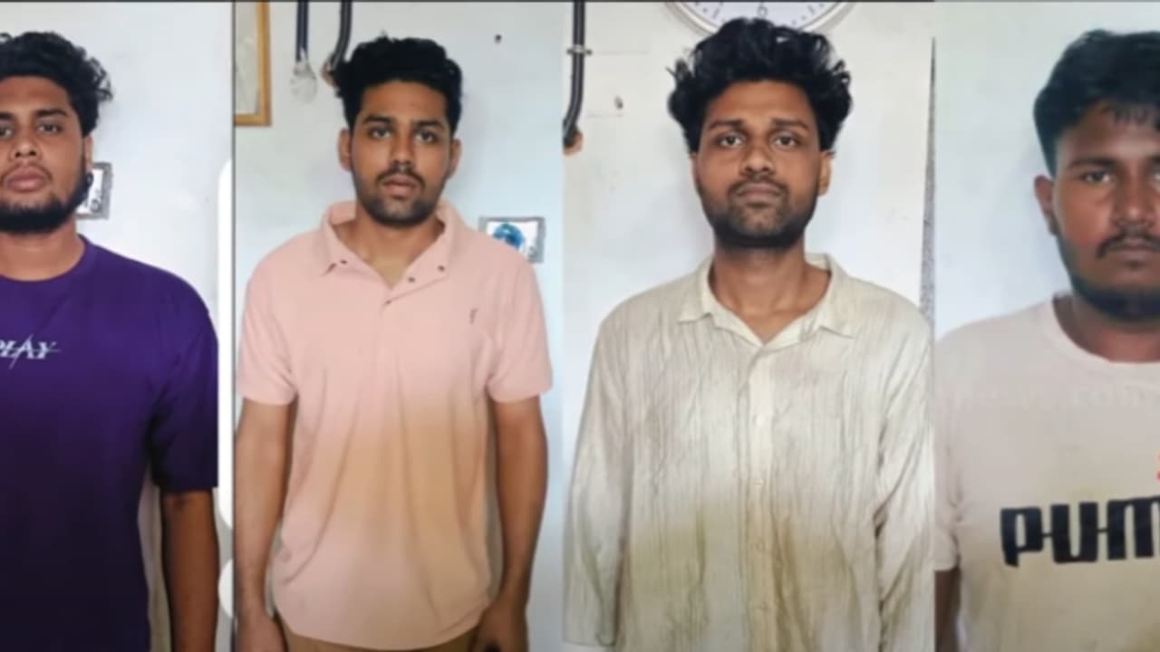 ബോട്ട് ജെട്ടിക്കരികെ 2 വാഹനങ്ങളിലായി 4 യുവാക്കൾ, എക്സൈസ് സംഘം പരിശോധിക്കാൻ ശ്രമിച്ചപ്പോൾ കയ്യേറ്റം; അറസ്റ്റ്