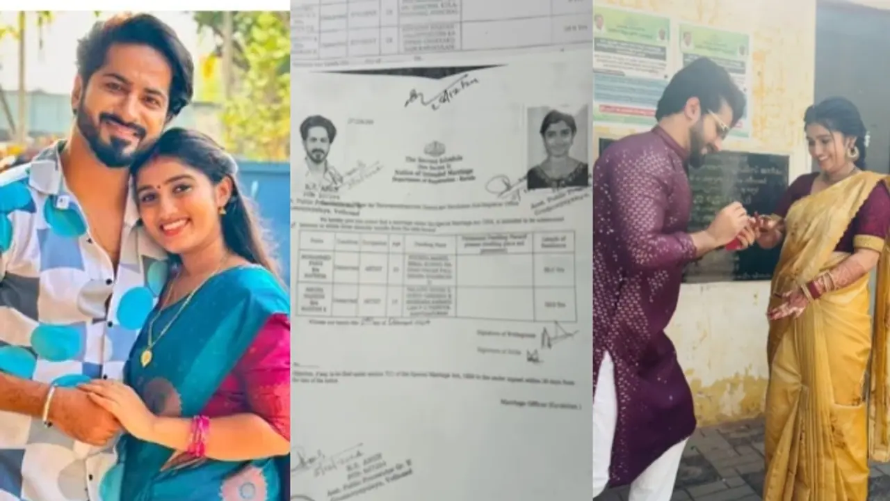 സ്ക്രീനിലെ താരങ്ങൾ ഇനി ജീവിതത്തിലും ഒന്നിച്ച്; നടന്‍ സല്‍മാനുലും മേഘയും വിവാഹിതരായി