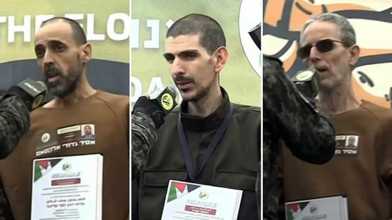 Hamas transfers 3 Israeli hostages in 5th Gaza exchange amid ceasefire, 183 prisoners to be released by Israel