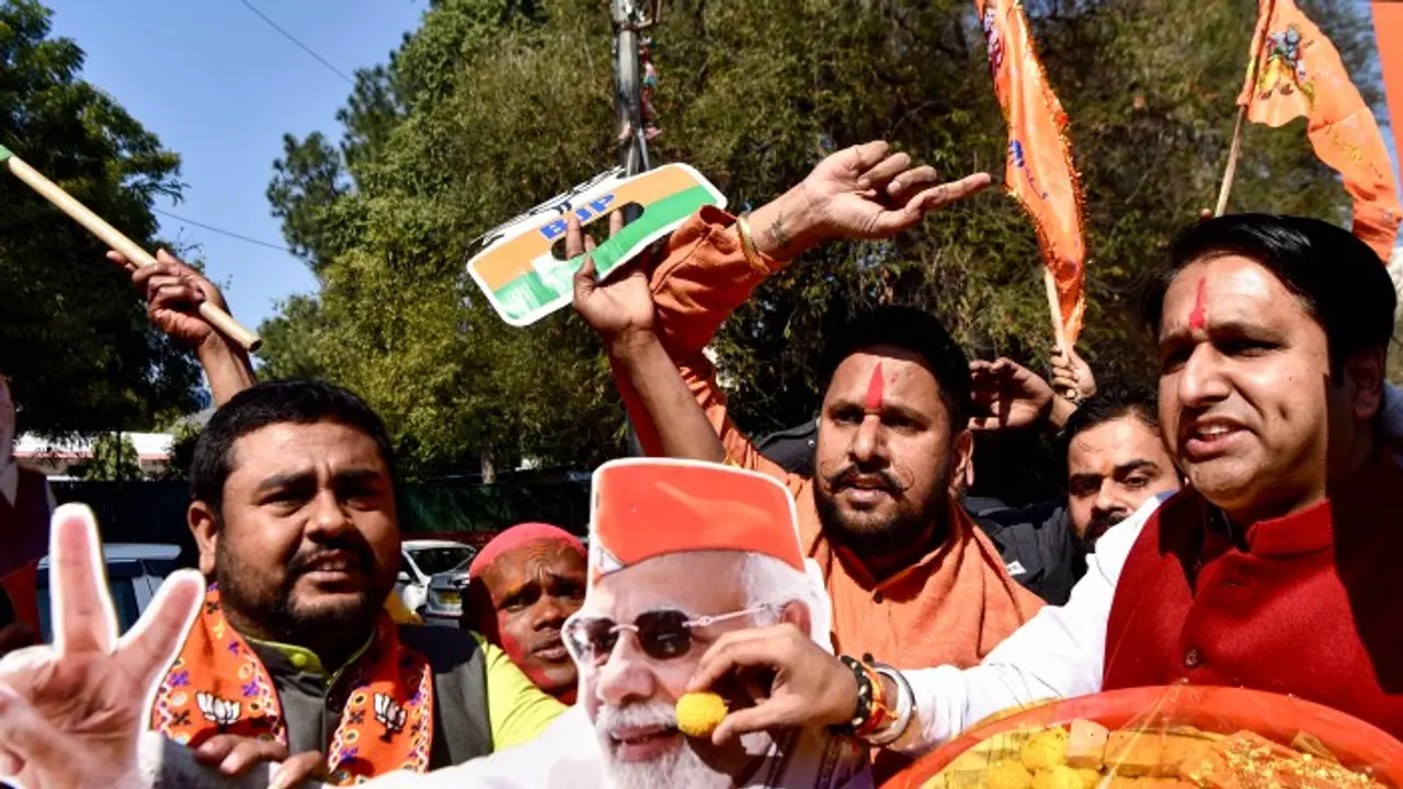 Delhi Election 2025: Saffron surge in national capital as BJP ends AAP's reign; exit polls proven right