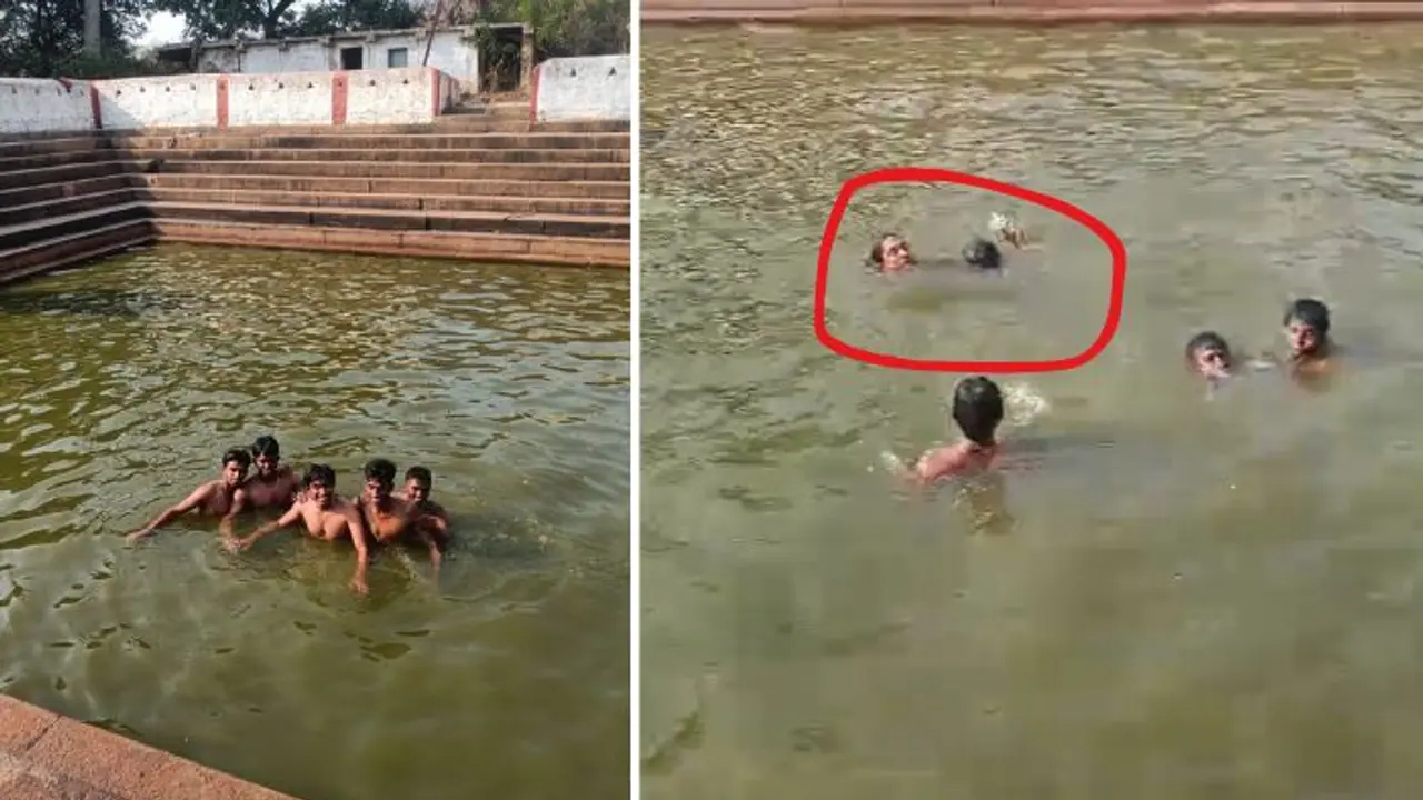 Bengaluru: Helpless friends watch in horror as 2 students drown in pond near Bannerghatta; WATCH video Bengaluru: Helpless friends watch in horror as 2 students drown in pond near Bannerghatta; WATCH video